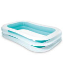 インテックス(INTEX)(メンズ、レディース、キッズ)Swim Center インフレータブル ファミリープール クリア×ブルー 56483 家庭用
