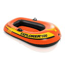 インテックス(INTEX)(キッズ)Explorer100 ボート 1人用 インフレータブルボート 58329