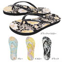 ビラボン(BILLABONG)(レディース)FLIP FLOPS PRINT ビーチサンダル BD013926