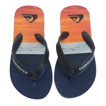 クイックシルバー(Quiksilver) ジュニア ビーチサンダル MOLOKAI PANEL 21SU AQBL100493 XBBN (キッズ)