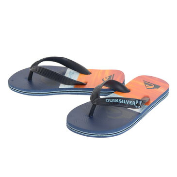 クイックシルバー(Quiksilver) ジュニア ビーチサンダル MOLOKAI PANEL 21SU AQBL100493 XBBN (キッズ)