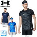 アンダーアーマー(UNDER ARMOUR)(メンズ)野球 ヒートギアアーマー コンフォートフィッティド ノベルティ 半袖クルーネック アンダーシャツ 1384...