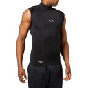 アンダーアーマー(UNDER ARMOUR)(メンズ)野球 アンダーシャツ ヒートギアアーマー コンプレッション スリーブレス モック 1358641 001 速乾
