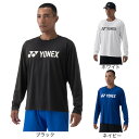ヨネックス(YONEX)(メンズ、レディース)テニスウェア ユニ長袖Tシャツ 16802