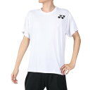 ヨネックス(YONEX)(メンズ)テニスウェア ワンポイントTシャツ RWX23001-011