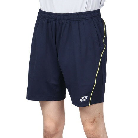 ヨネックス（YONEX）（メンズ、レディース）バドミントン ウェア ニットハーフパンツ 15124-019