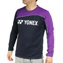 ヨネックス(YONEX)(メンズ、レディース)テニスウェア ユニライトトレーナー 31048-019 速乾