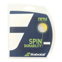 バボラ(BABOLAT)(メンズ、レディース、キッズ)硬式テニスストリング RPM ハリケーン 12M 130 241141-130