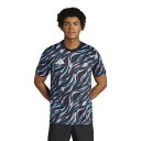 アディダス(adidas)(メンズ)サッカーウェア プラクティス グラフィックシャツ 半袖 トレーニング ジャージー JVV10-JL7961
