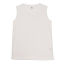 ジローム(GIRAUDM)(メンズ)サッカーウェア ドライプラス高通気Vネックインナーシャツ 741GM0ES9310 WHT