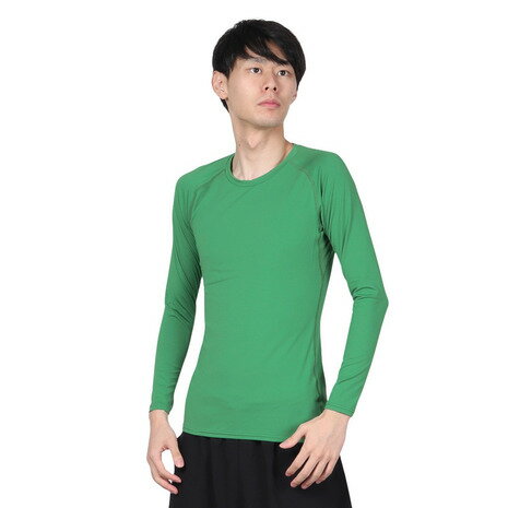 デュアリグ(DUARIG)(メンズ)サッカー ウェア メンズ サッカー 抗菌 高機能コンプレッションインナー 丸首 吸汗速乾 防臭 741D1ES5709 GR...