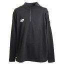 ニューバランス(new balance)(キッズ)サッカーウェア ジュニア ハーフジップトップ ABT35210BKW 速乾