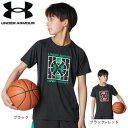 アンダーアーマー(UNDER ARMOUR)(キッズ)バスケットボールウェア ジュニア テック ロゴ ショートスリーブ Tシャツ 6001286