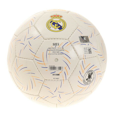 【11/25 24h限定 エントリー&対象3店舗買い回りで最大P10倍!】アディダス(adidas) サッカーボール レアルマドリード リーグ 5号球 検定球 AF5701RM (メンズ)バーゲン サッカー 用品 セール