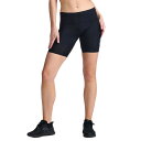 ツー・タイムズ・ユー(2XU)(レディース)パンツ エアロ ハイクショート WA6947B-BLK/SRF