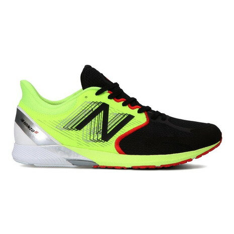 【9/5 24h限定エントリー＆対象4店舗買い回りで最大P10倍！】ニューバランス（new balance） ランニングシューズ イエロー ブラック NB ハンゾー HANZO R M MHANZRR32E トレーニングシューズ メンズ 靴 シューズ （メンズ）