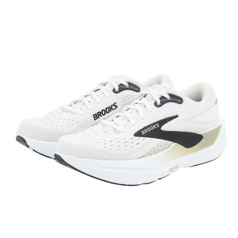 ブルックス（BROOKS）（メンズ）ランニングシューズ ジョギングシューズ ゴーストマックス 3 ホワイト BRM4643 W スニーカー