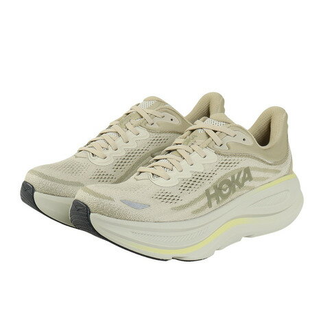 【10％OFFクーポン 11/27迄】ホカ（HOKA）（メンズ）ランニングシューズ ジョギングシューズ ボンダイ 9 オリーブ 1162011-GSSL シューズ