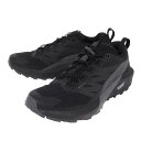 サロモン(SALOMON)(メンズ)ランニングシューズ センス ライド 5 GTX BLAC ブラック L47147200 スニーカー トレイルラン 防水 クッ...