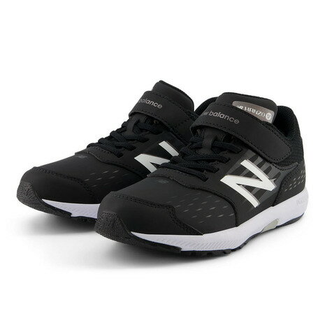 ニューバランス(new balance)(キッズ)ジュニアランニングシューズ ベルクロ ベルト付き Hanzo V Synthetic B1 PXHNVSB1M