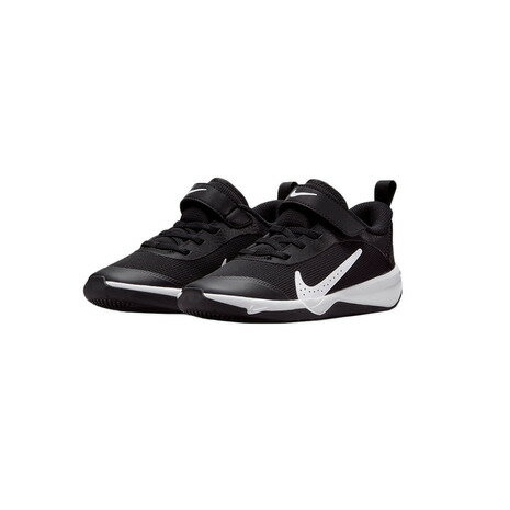 ナイキ(NIKE)(キッズ)リトルキッズシューズ OMNI マルチ コート PS ブラック DM9026-002 スニーカー