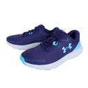 アンダーアーマー（UNDER ARMOUR）（キッズ）ジュニア スポーツ シューズ サージ 3 ブルー 3024989 501 スニーカー ランニング 軽量 通気性 クッション その1