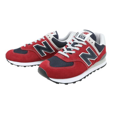 ニューバランス（new balance） スニーカー 赤 レッド ML574 EH2 D スポーツシューズ 靴 シューズ メンズ レディース （メンズ、レディース）