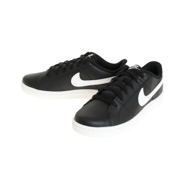 ナイキ(NIKE) コートロイヤル 2 SL ブラック ホワイト 黒 白 CW2533-001 スニーカー スポーツシューズ 通学 学生 カジュアル アウトドア (レディース)