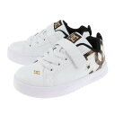 ディーシーシューズ（DC SHOES）（キッズ）ジュニアスニーカー ボーイズ ボーダーシューズ ジュニア Ks COURT GRAFFIK LITE EV 22SP DK221602 XKWC