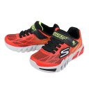 スケッチャーズ（SKECHERS）（キッズ）ジュニアスニーカー フレックス グロー エリート バルロ レッド 400137L-RDBK スポーツシューズ 面ファスナー