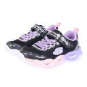 スケッチャーズ（SKECHERS）（キッズ）ジュニアスニーカー スポーツシューズ TWISTY GLOW 303717L-BKMT