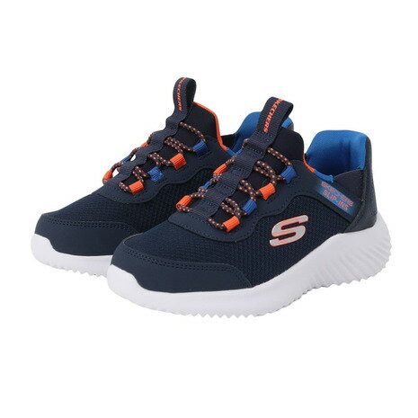 スケッチャーズ（SKECHERS）（キッズ）ジュニアスニーカー スポーツシューズ SI-BOUNDER-BRSK-BRST 403822L-NVBLのサムネイル