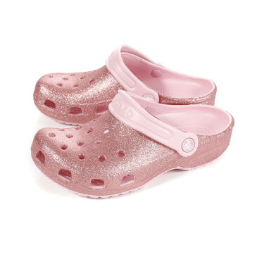 クロックス（crocs） ジュニア クラシック グリッター クロッグ Bm 205441-682 オンライン価格 （Jr）