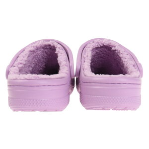 クロックス（crocs）（メンズ、レディース）サンダル レディース パープル バヤ ラインド クロッグ Baya Lined Clog 205969-5Q5-2022 オーチャード ボア付