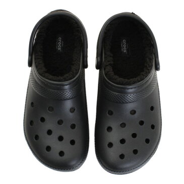 クロックス（crocs） クラシック ラインド クロッグ (Classic Fuzz-Lined Clog) Blk 203591-060-2018 （Men's）