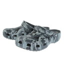 クロックス(crocs)(メンズ)サンダル クラシック プリンテッド カモ クロッグ ダークグレー 206454-0IE 速乾 タウン レジャー プール(4)