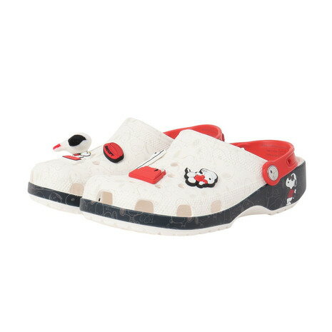 クロックス（crocs）（メンズ、レディース）スポーツサンダル ピーナッツ クラシック クロッグ ホワイ..