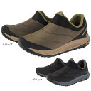 メレル（MERRELL）（メンズ） モックシューズ スリッポン メンズ 黒 ノバ スニーカー モック オリーブ ブラック 066953 066955 室内履き ボア素材 アウトドア