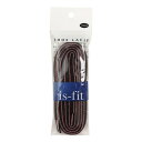 イズフィット(is-fit)(メンズ、レディース、キッズ)シューレース 120cm No.6 ラメ入り オーバル ブラック/ピンク(4)