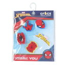 クロックス(crocs)(メンズ、レディース、キッズ)スパイダーマン 5パック 10010007