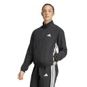 アディダス(adidas)(レディース)トレイン エッセンシャルズ スリーストライプス ウーブンジャケット KWC19-JD6539(4)