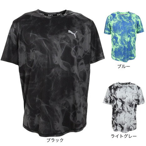 プーマ（PUMA）（メンズ）RUN FAVORITE AOP グラフィック 半袖Tシャツ 523623