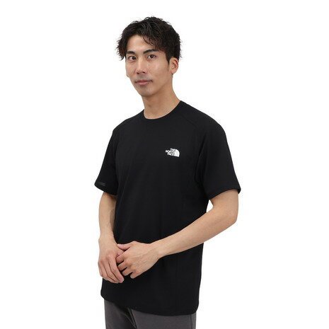 ザ・ノース・フェイス(THE NORTH FACE)(メンズ)ショートスリーブ イーエス アンペアクルー Tシャツ NT12582 K ザ・ノース・フェイス(THE NORTH FACE)(メンズ)ショートスリーブ イーエス アンペアクルー Tシャツ NT12582 K