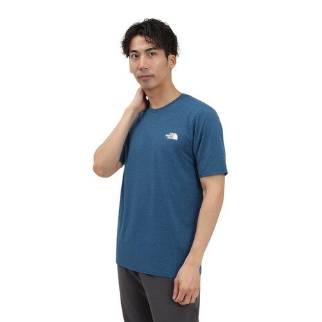 ザ・ノース・フェイス(THE NORTH FACE)(メンズ)半袖Tシャツ GTDメランジクルー NT12595 OB ザ・ノース・フェイス(THE NORTH FACE)(メンズ)半袖Tシャツ GTDメランジクルー NT12595 OB