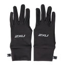 ツー・タイムズ・ユー(2XU)(メンズ)ランニング ラン グローブ UQ5340 H-BLK/SIL