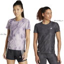アディダス(adidas)(レディース)ULTIMATEADIDAS 総柄プリント 半袖Tシャツ IJN48
