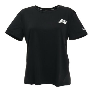 ナイキ（NIKE） ランニング ランニングウェア レディース マイラー トップ 半袖Tシャツ DA1488-010 （レディース）