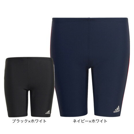 アディダス（adidas）（キッズ） スクール水着 ジュニア 男子 男の子 水泳 ロゴ スイムパンツ 18cm 25114