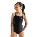ナイキ(NIKE)(キッズ)スクール水着 ジュニア 女子 水泳 ガールズワンピース 1991001-12 撥水 速乾