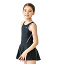 ナイキ(NIKE)(キッズ)スクール水着 ジュニア 女子 水泳 NIKE23SP ガールズ キュロットワンピース 1991062-12
